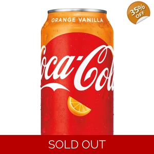 Coca Cola Orange Vanilla - 355ml Coke Can | American Soda